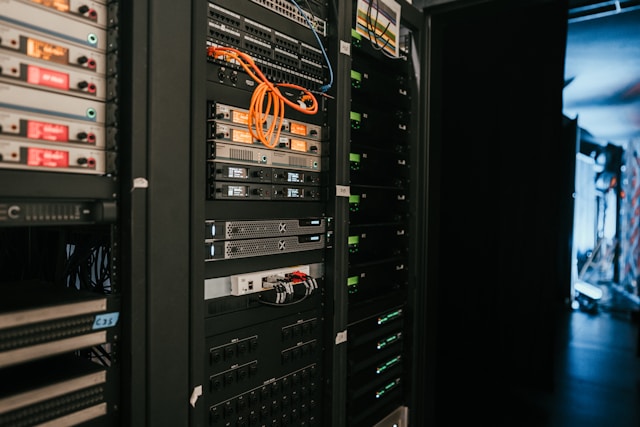 A server in a data center
